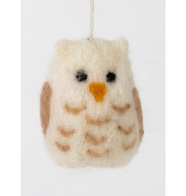 Ten Thousand Villages Wool Owl Ornament