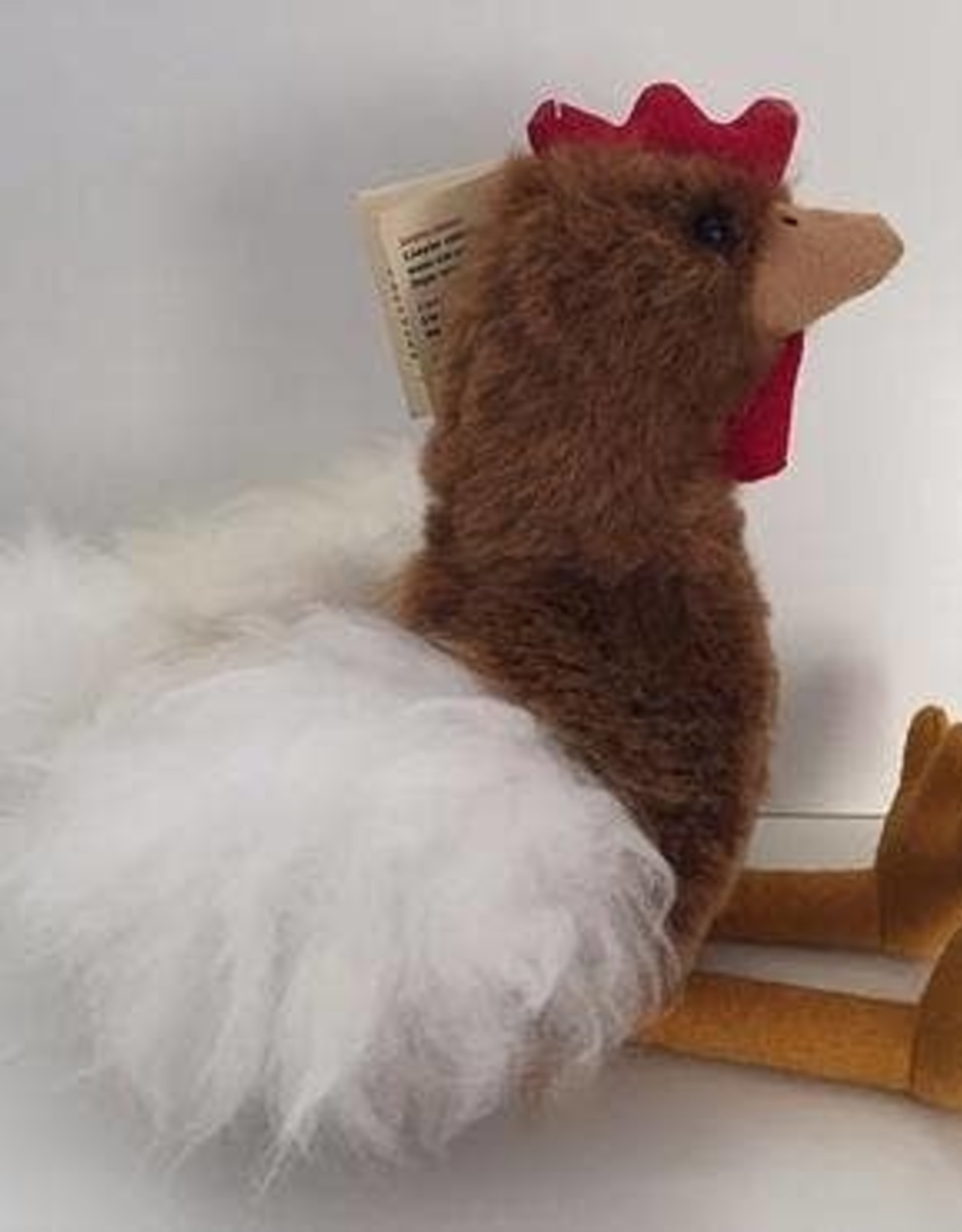 Blossom Inspirations Hen Alpaca Fur Toy (Assorted Colors)