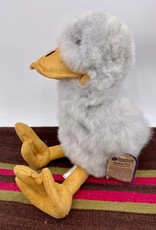 Blossom Inspirations Grey Duck Alpaca Fur Toy