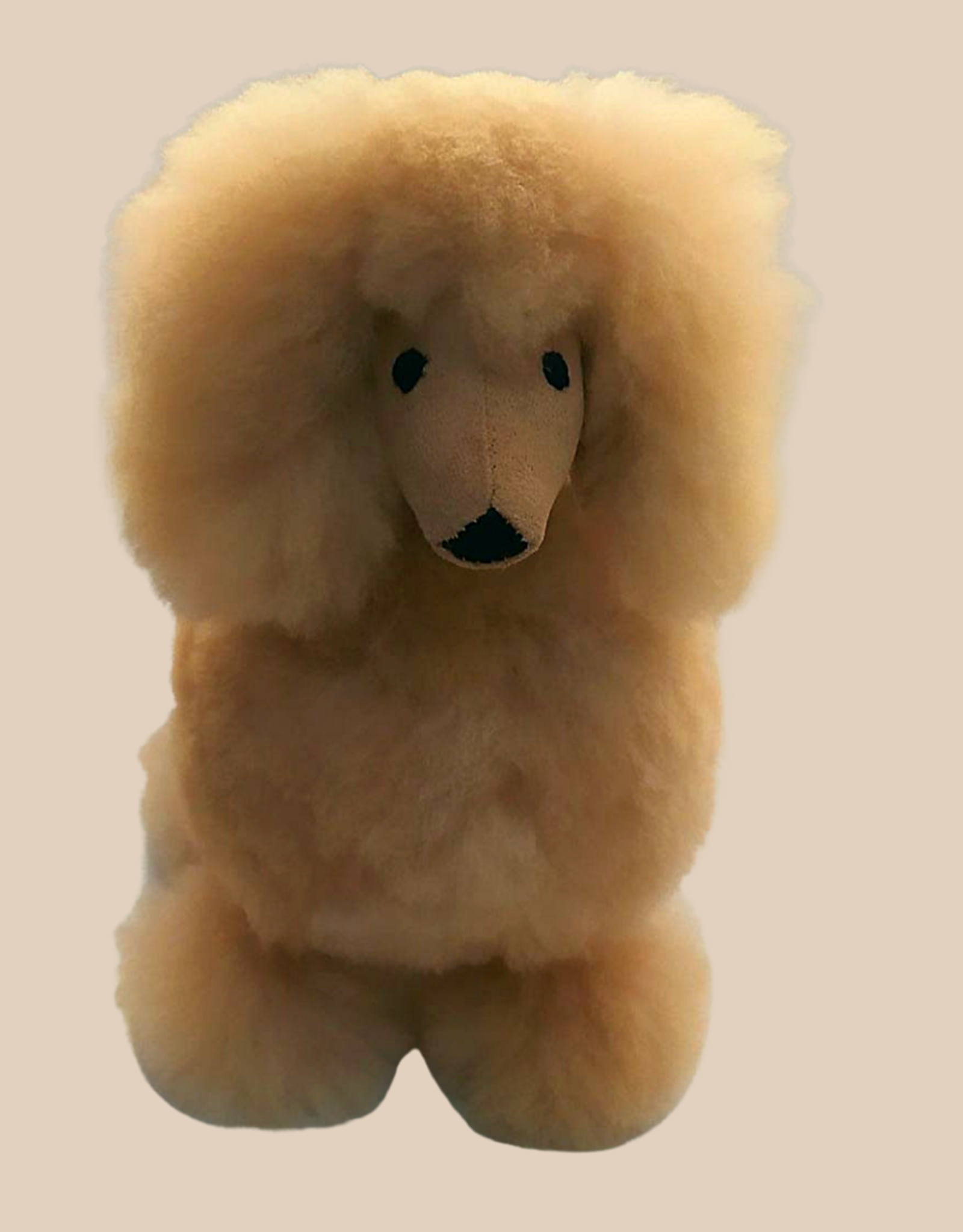 Blossom Inspirations Doggie Alpaca Fur Toy  - Assorted colors