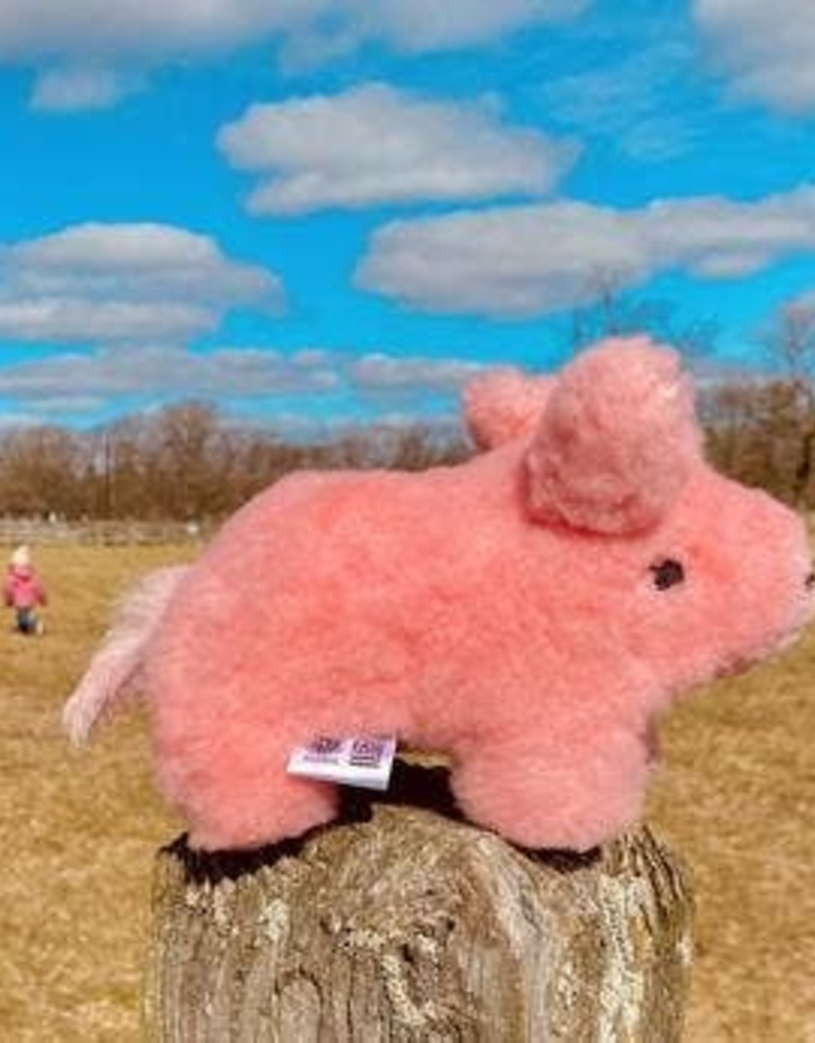 Blossom Inspirations Alpaca PIG Fur Toy