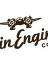 Twin Engine Minimalist Leather Wallet Origin Creations - Saddle Brown