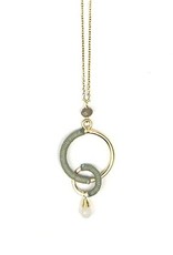 Fair Anita Wrapped Rings Necklace