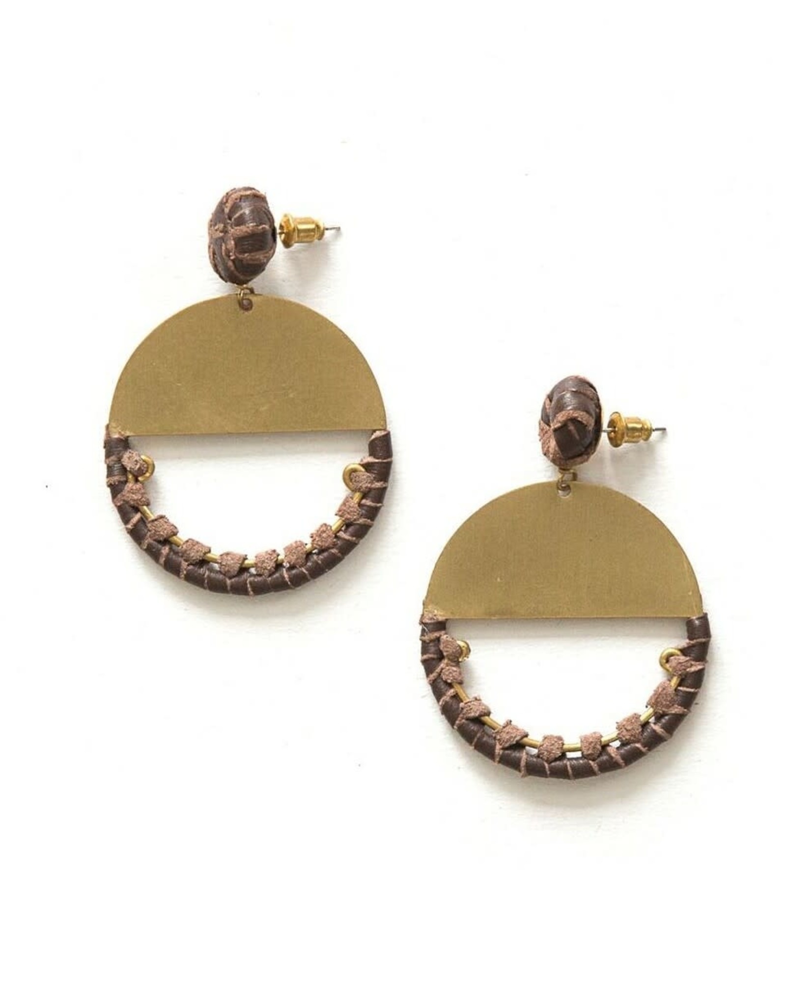 Fair Anita New Horizon Leather Earrings