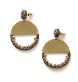 Fair Anita New Horizon Leather Earrings