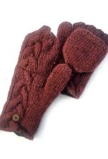 Ganesh Himal Wool Knit Glitten, fleece lining