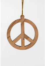 Ten Thousand Villages Peace Symbol Ornament