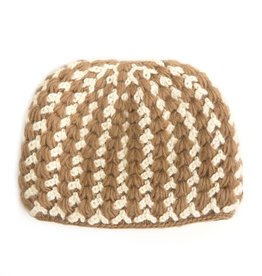 Ganesh Himal Mountain Crochet Wool Hat