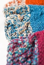 Ganesh Himal Wool + Silk Sari Knit Hat, Fleece Lined