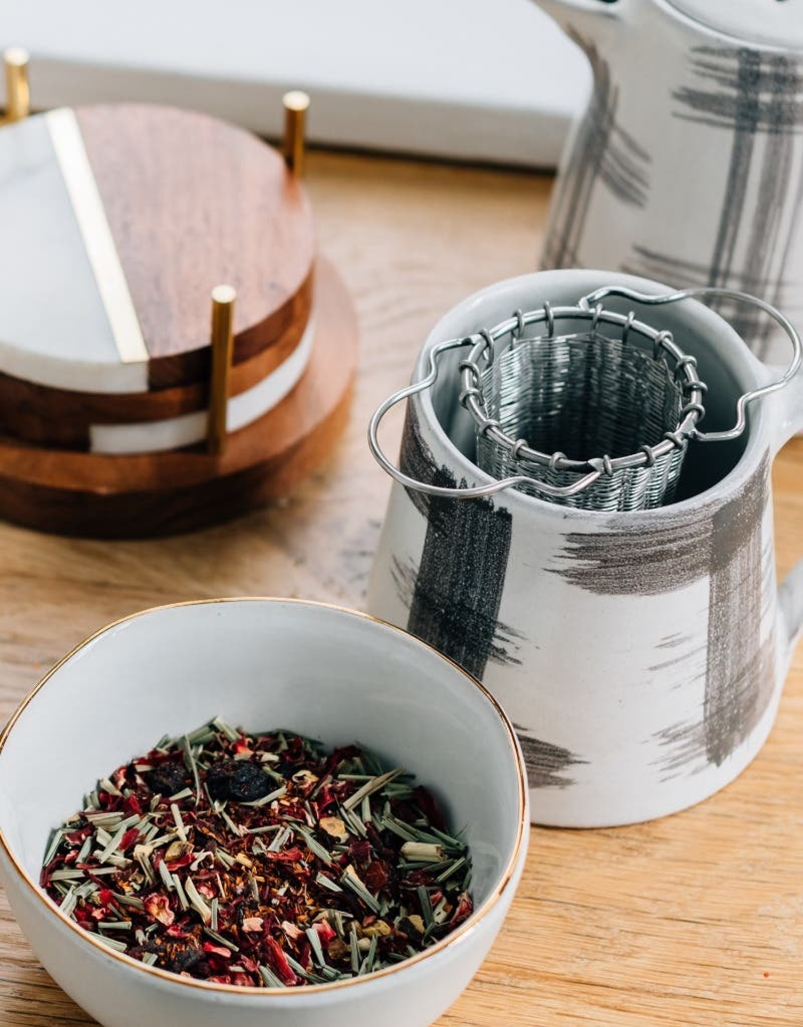 Ten Thousand Villages Hand-Woven Tea Strainer