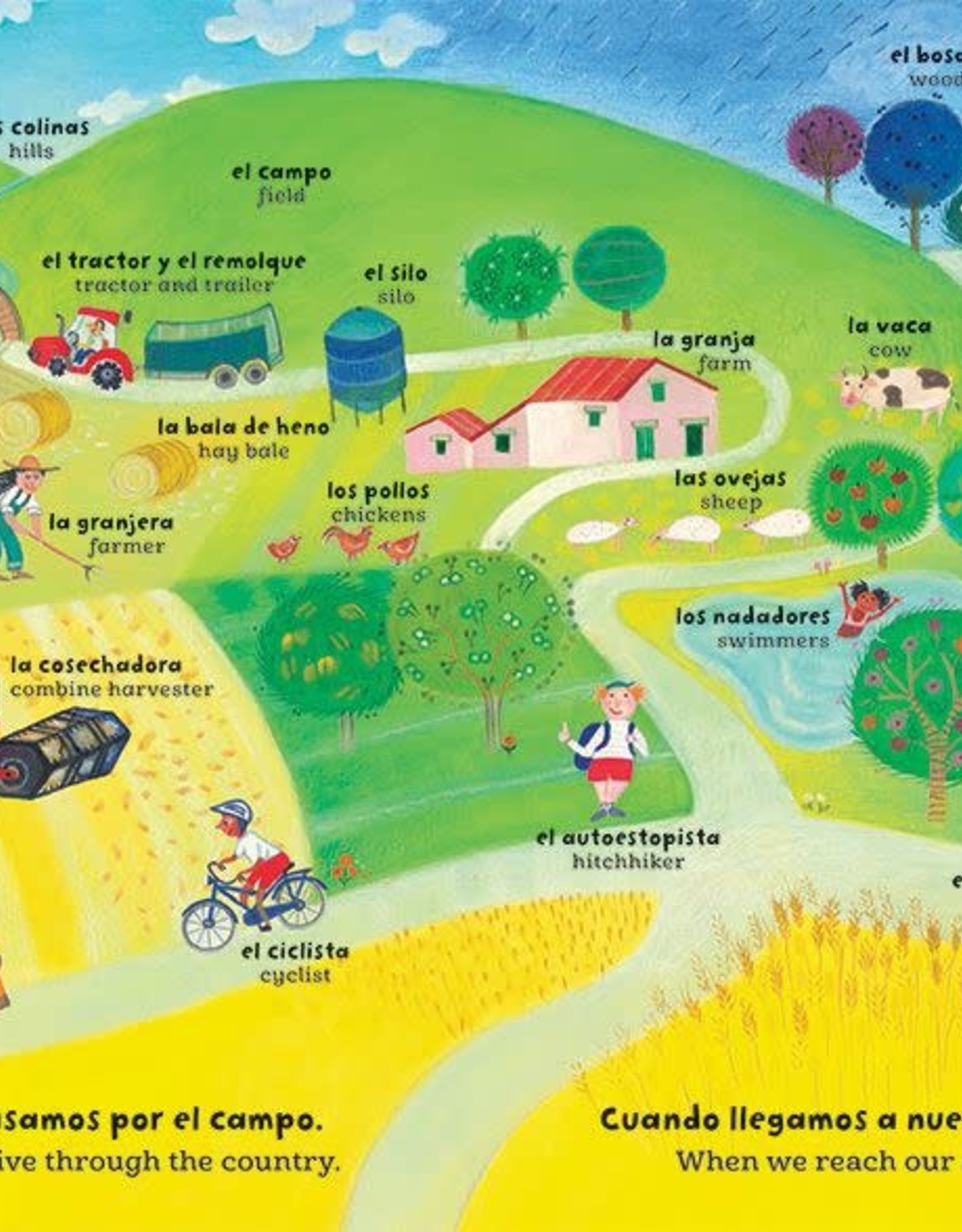 Barefoot Books My Big Barefoot Book of Spanish & English Words (Hardback)