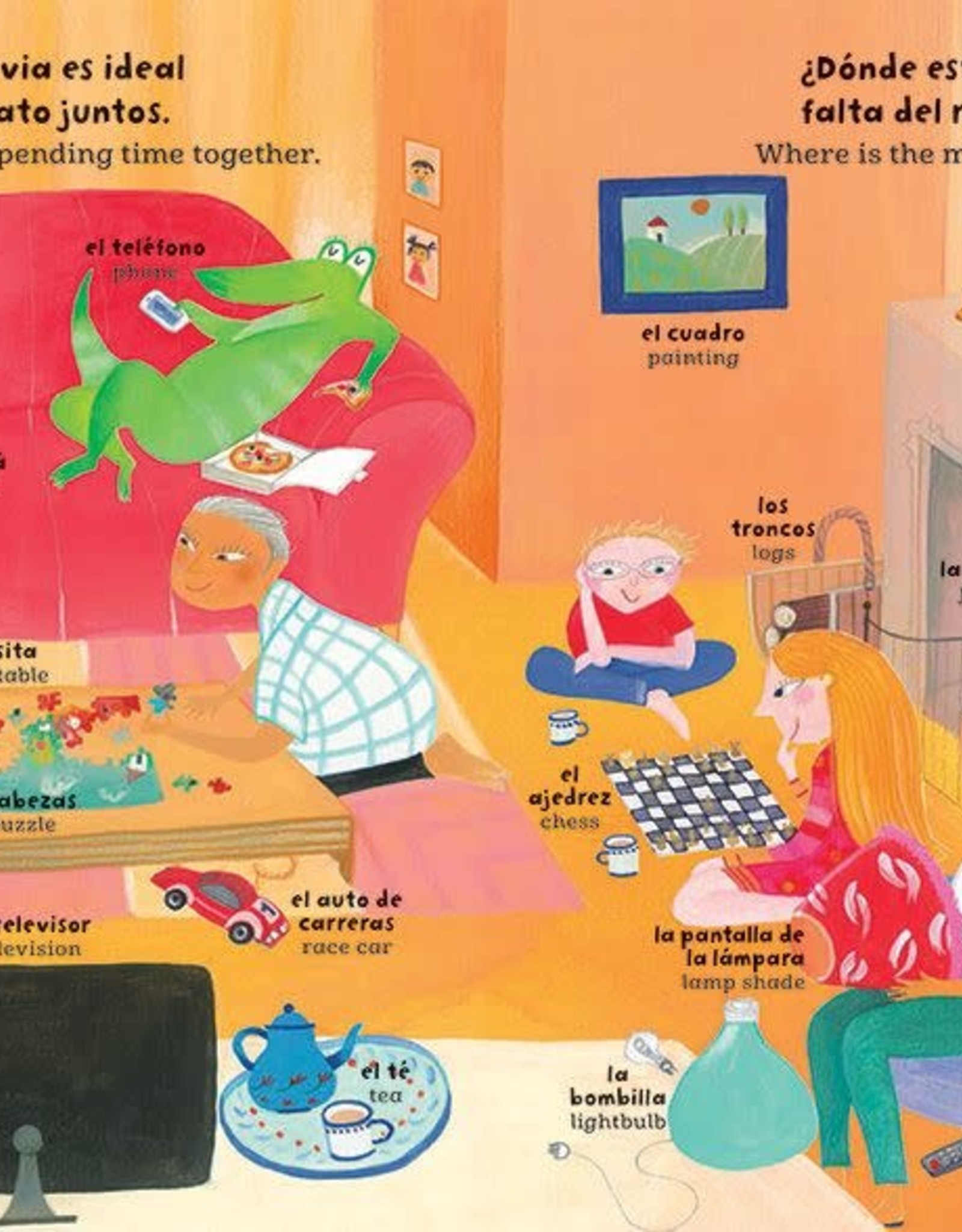 Barefoot Books My Big Barefoot Book of Spanish & English Words (Hardback)