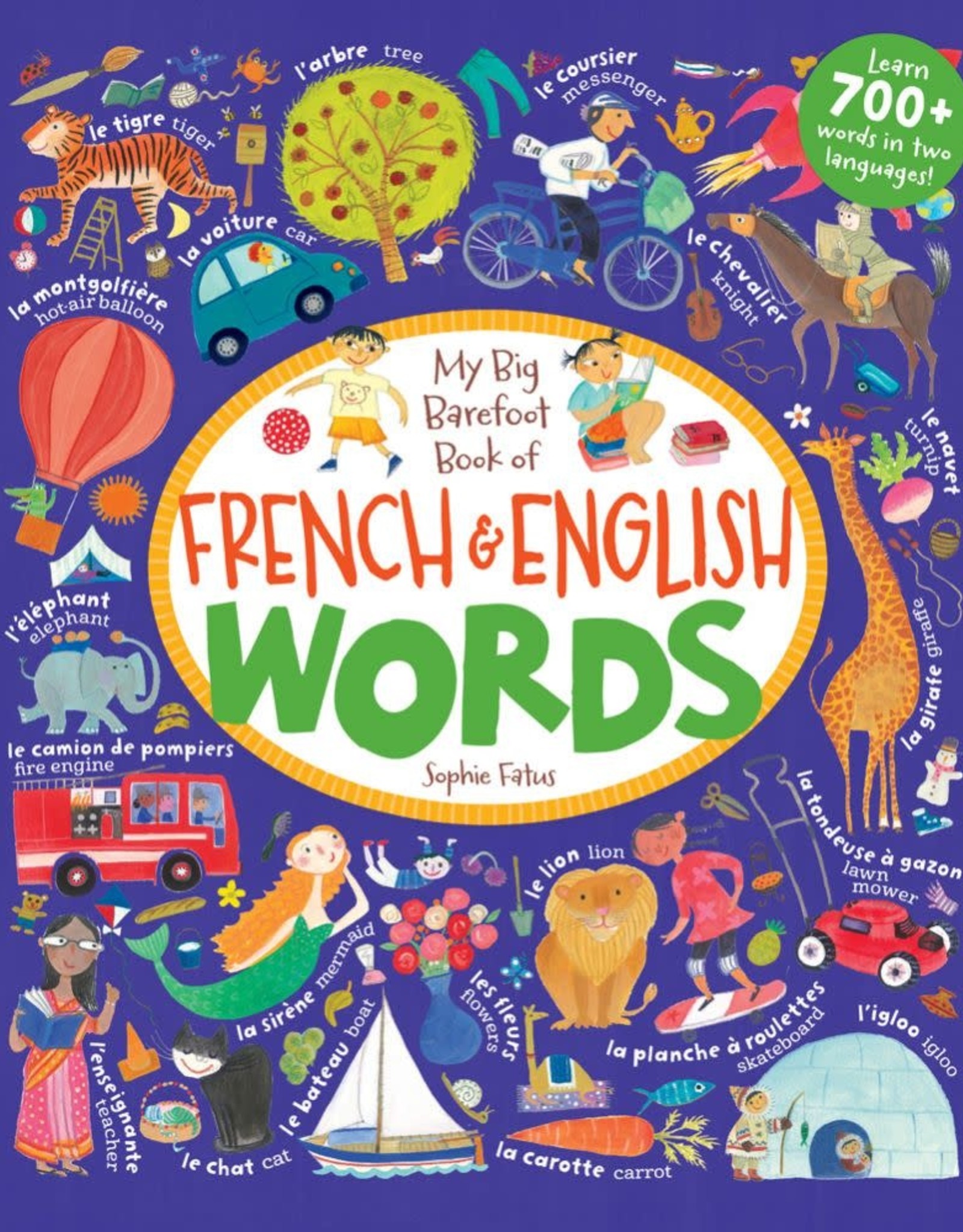 Barefoot Books My Big Barefoot Book of French & English Words (Hardback)