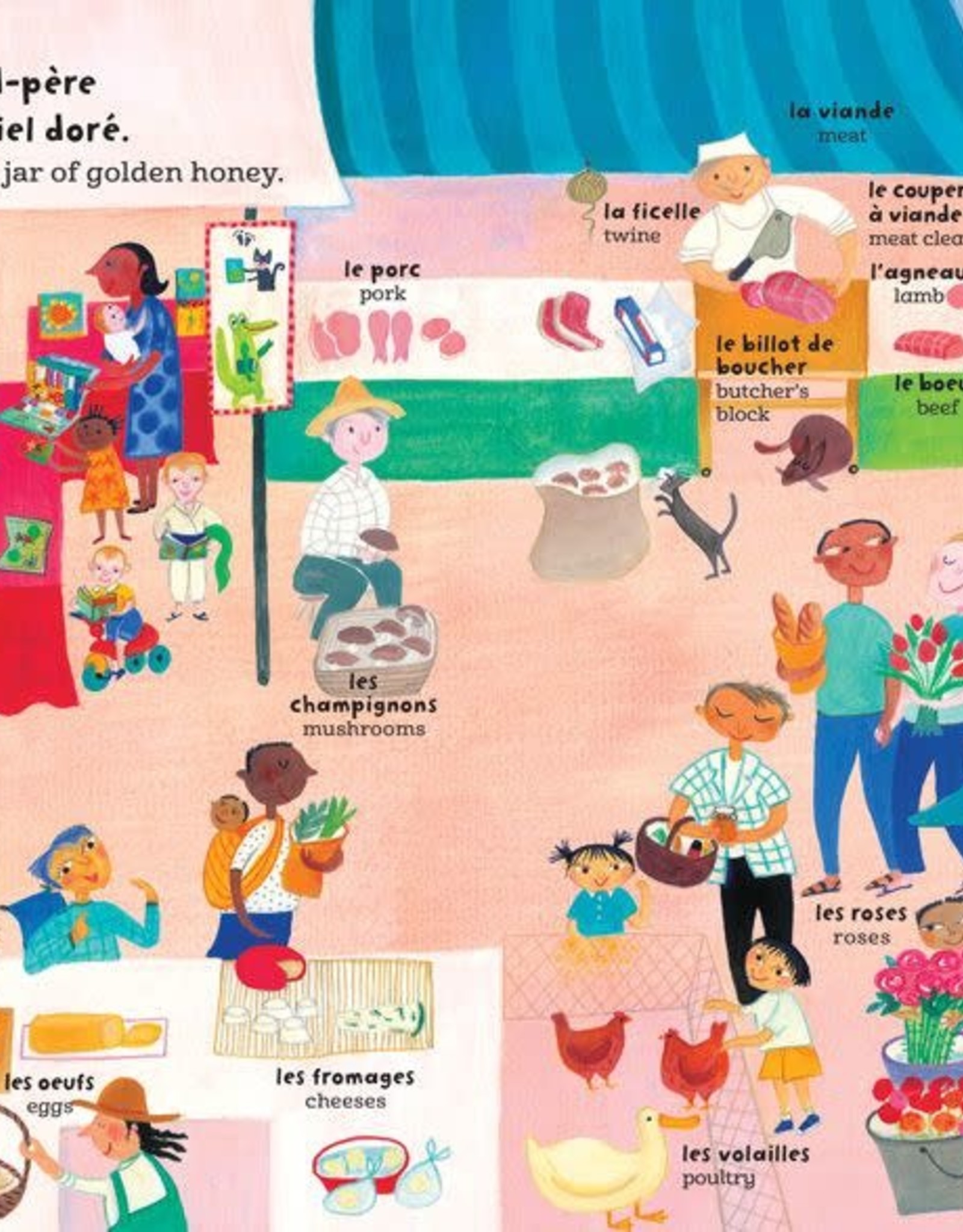 Barefoot Books My Big Barefoot Book of French & English Words (Hardback)