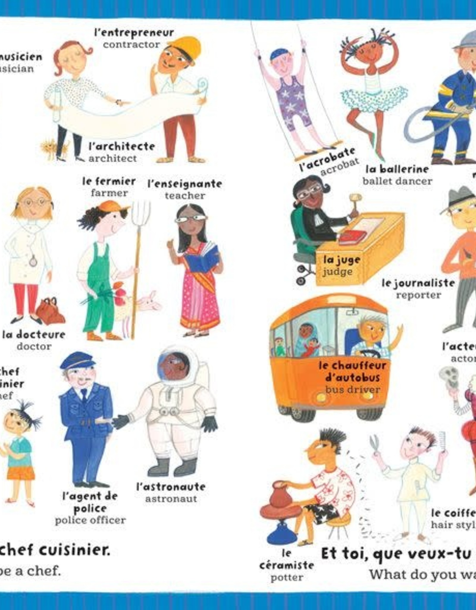 Barefoot Books My Big Barefoot Book of French & English Words (Hardback)