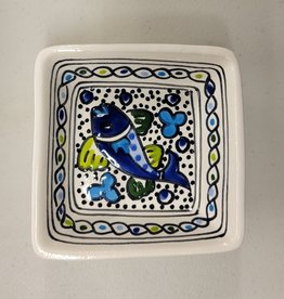 Sobremesa Blue Fish Small Ceramic Dish