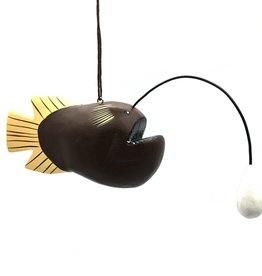 Women of the Cloud Forest Angler Fish Balsa Ornament