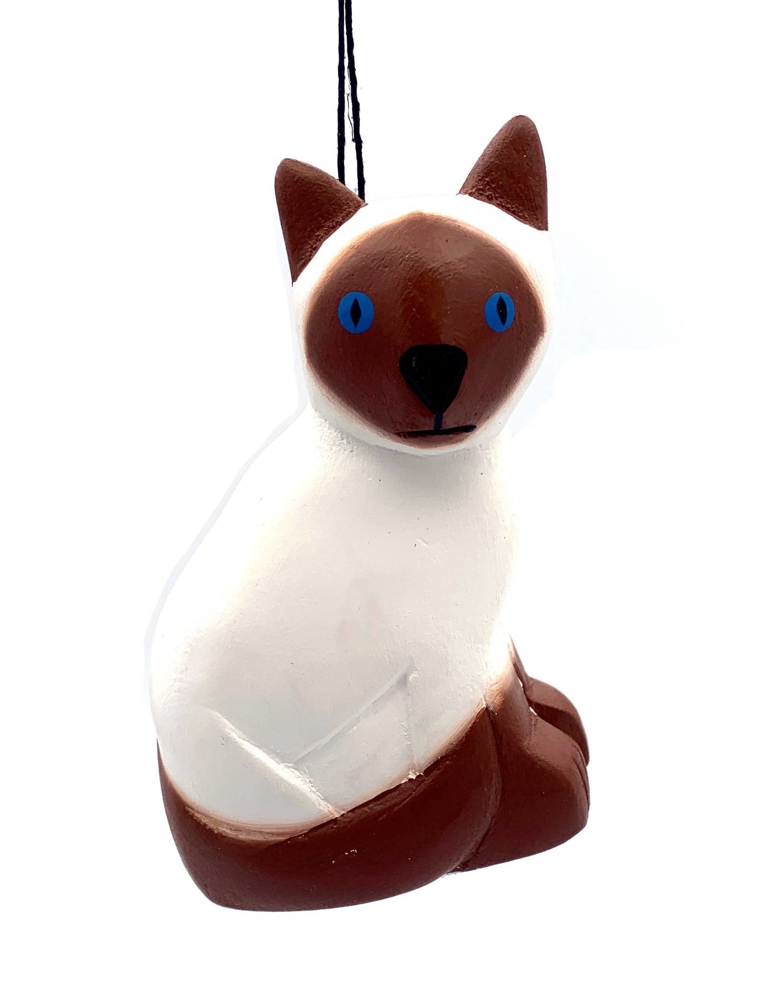 Women of the Cloud Forest Siamese Cat Balsa Ornament