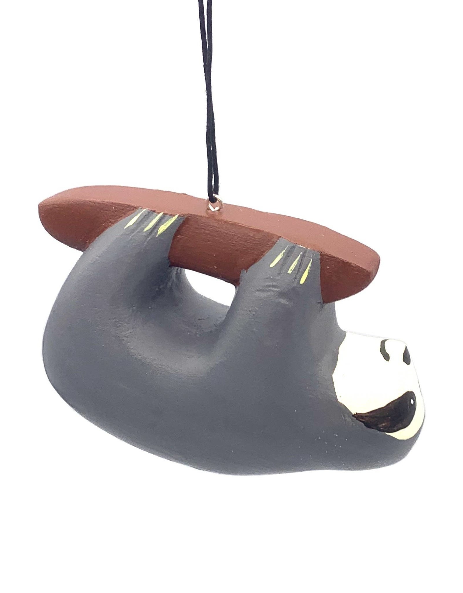 Women of the Cloud Forest Sloth Balsa Ornament
