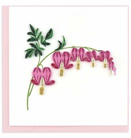 Quilling Card Quilled Bleeding Heart Greeting Card