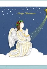 Quilling Card Quilled Blessed Angel Christmas Card
