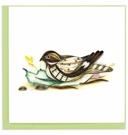 Quilling Card Quilled Nighthawk Greeting Card