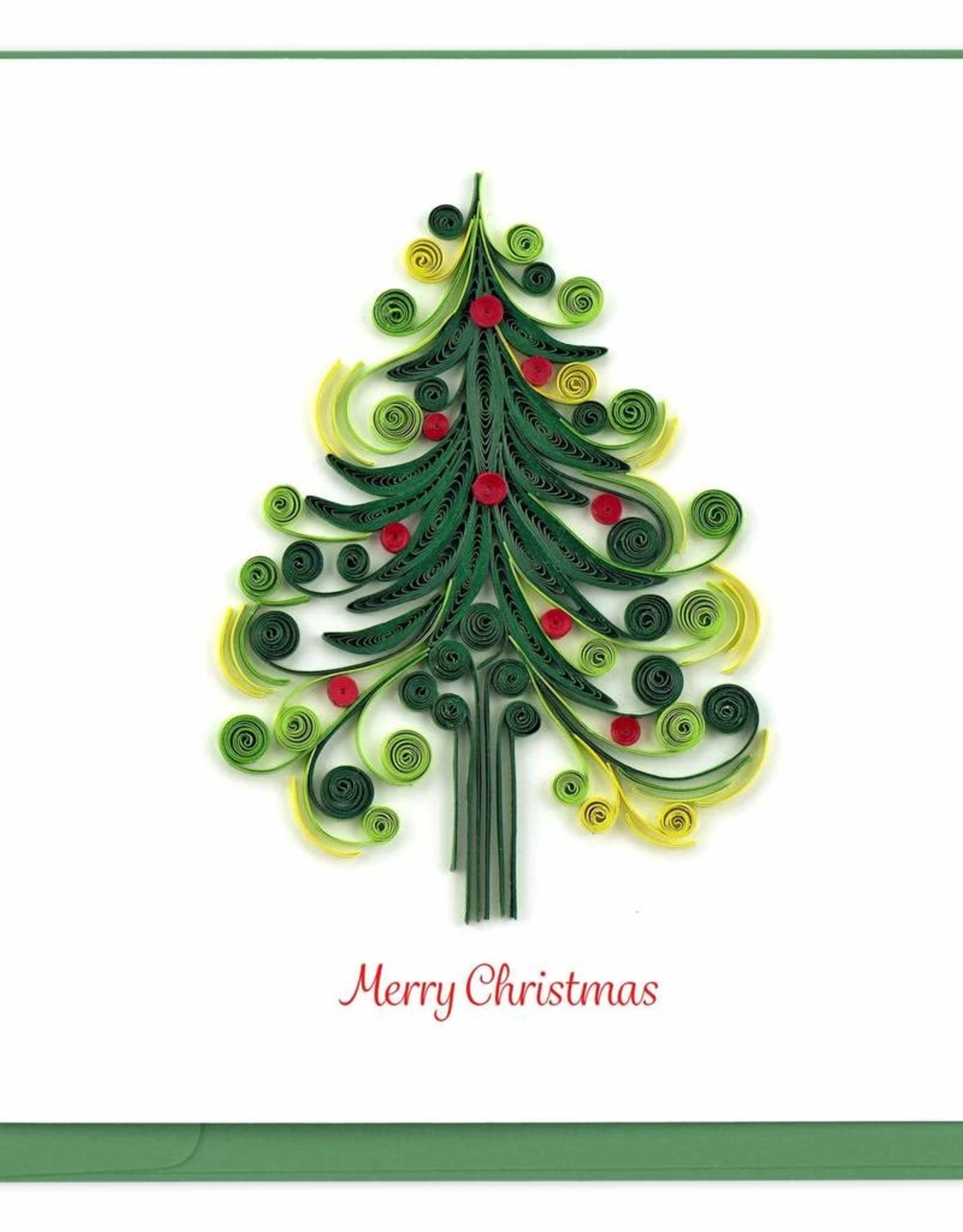 Quilling Card Quilled Christmas Tree Greeting Card