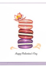 Quilling Card Quilled Valentine's Day Macarons Card