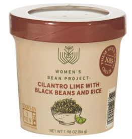 Women's Bean Project Cilantro Lime with Black Beans and Rice Cup