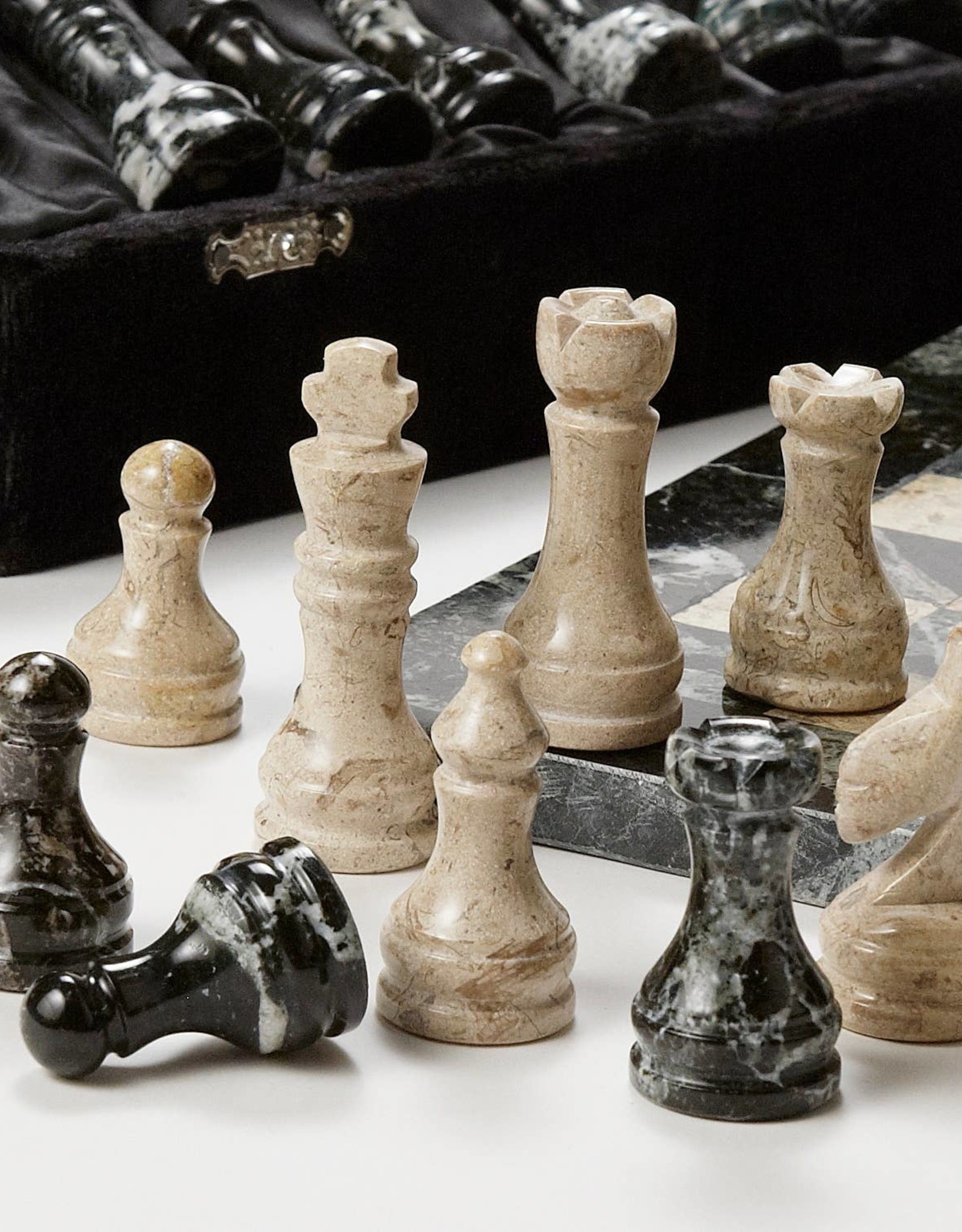 Ten Thousand Villages Mountainside Chess Set