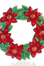 Serrv Poinsettia Wreath