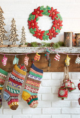 Serrv Poinsettia Wreath