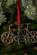 Serrv Built for Two Bike Ornament