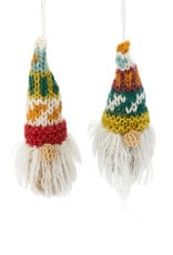 Serrv Knitted Gnome Ornament