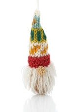 Serrv Knitted Gnome Ornament