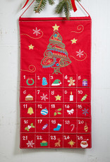 Serrv Christmas Advent Countdown Pocket Calendar