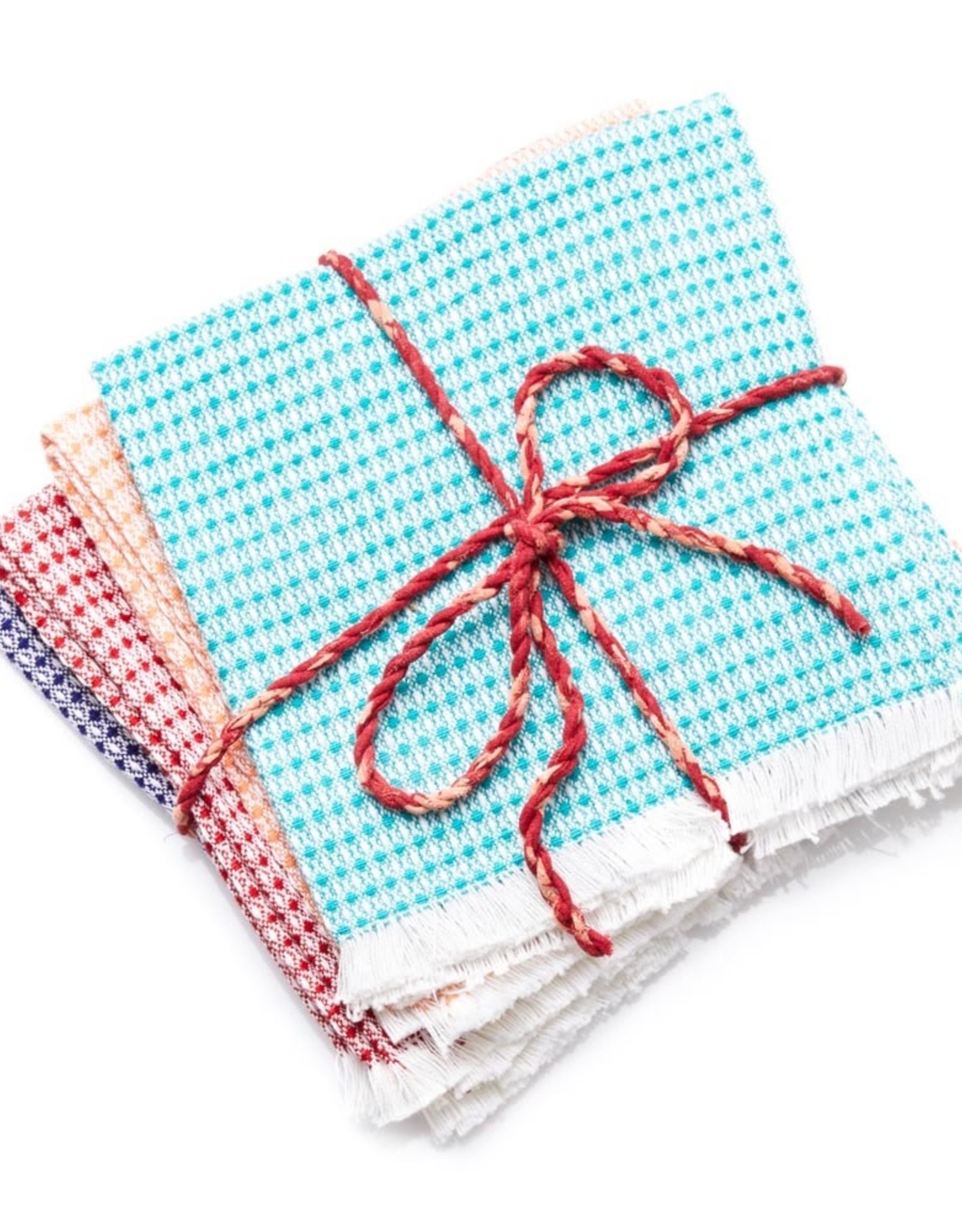 Serrv Chanda Solid Dish Cloth - Set of Four