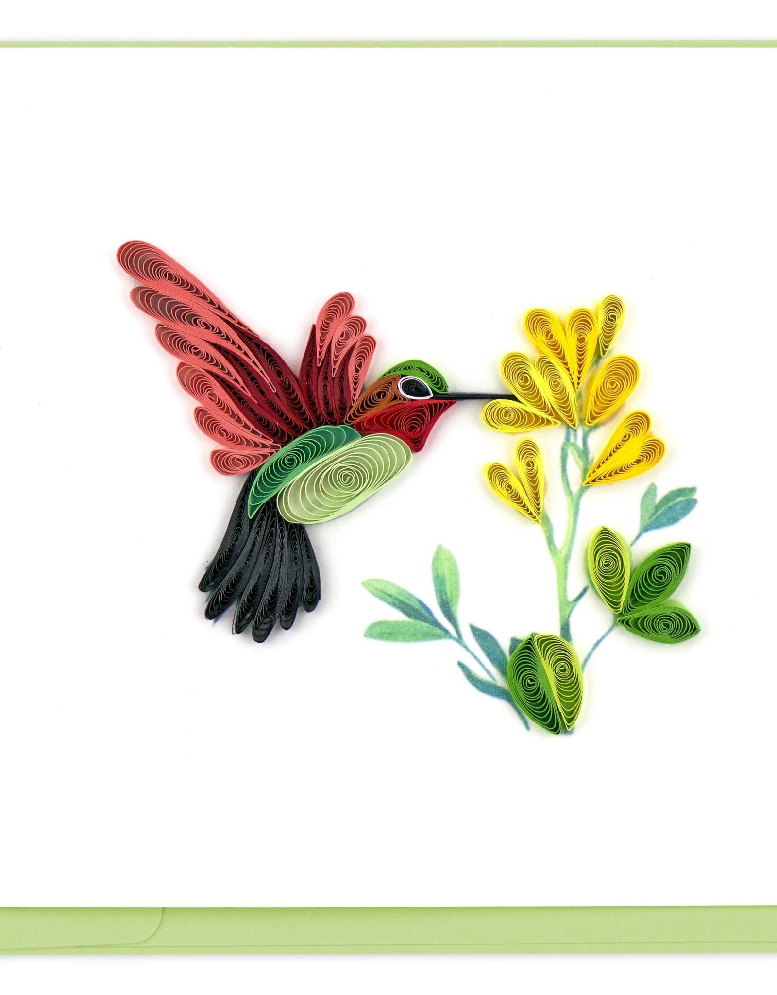 Quilling Card Quilled Hummingbird Greeting Card