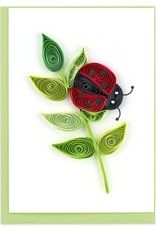 Quilling Card Quilled Ladybug Gift Enclosure Card