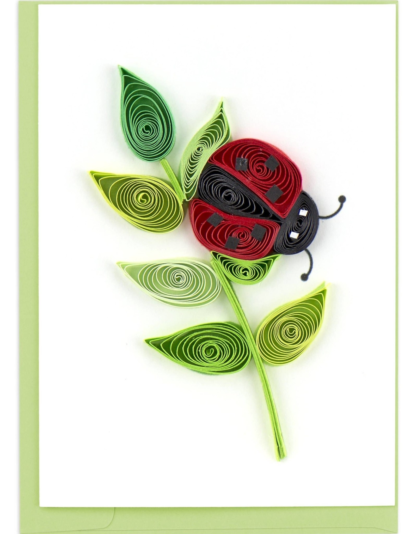 Quilling Card Quilled Ladybug Gift Enclosure Card