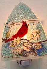 Pampeana Cardinal with Chicadee Nightlight