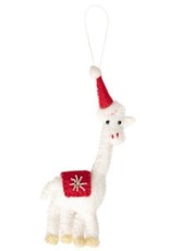 Global Goods Partners Embellished Felt Giraffe Ornament