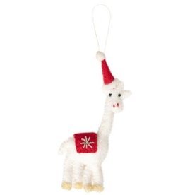 Global Goods Partners Embellished Felt Giraffe Ornament