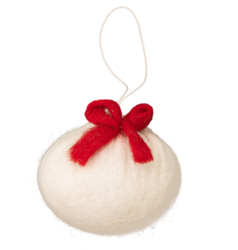 Global Goods Partners Dumpling Felted Ornament