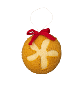 Global Goods Partners Sourdough Felted Ornament