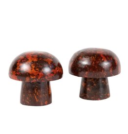 Ten Thousand Villages Mushroom Salt & Pepper Shakers