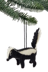 Silk Road Bazaar Skunk Ornament