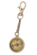 Ten Thousand Villages Compass Keychain