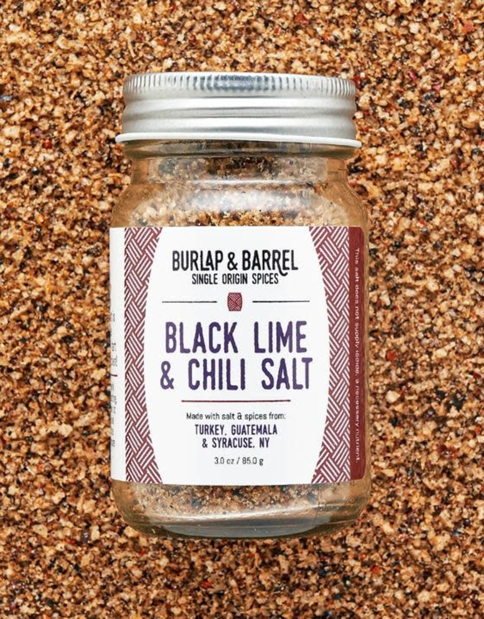 Burlap & Barrel Black Lime & Chili Salt