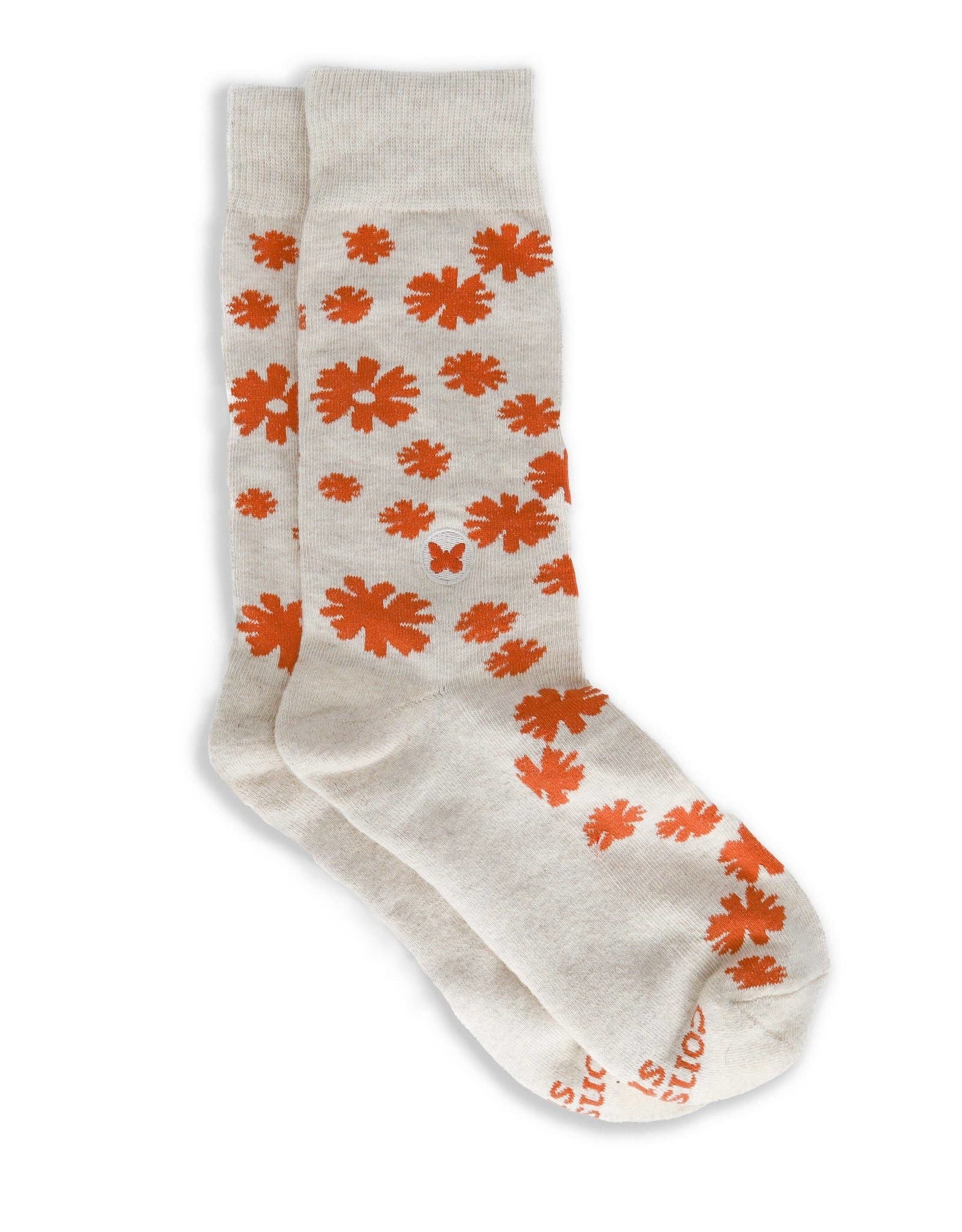 Conscious Step Socks that Stop Violence Against Women (Floral)